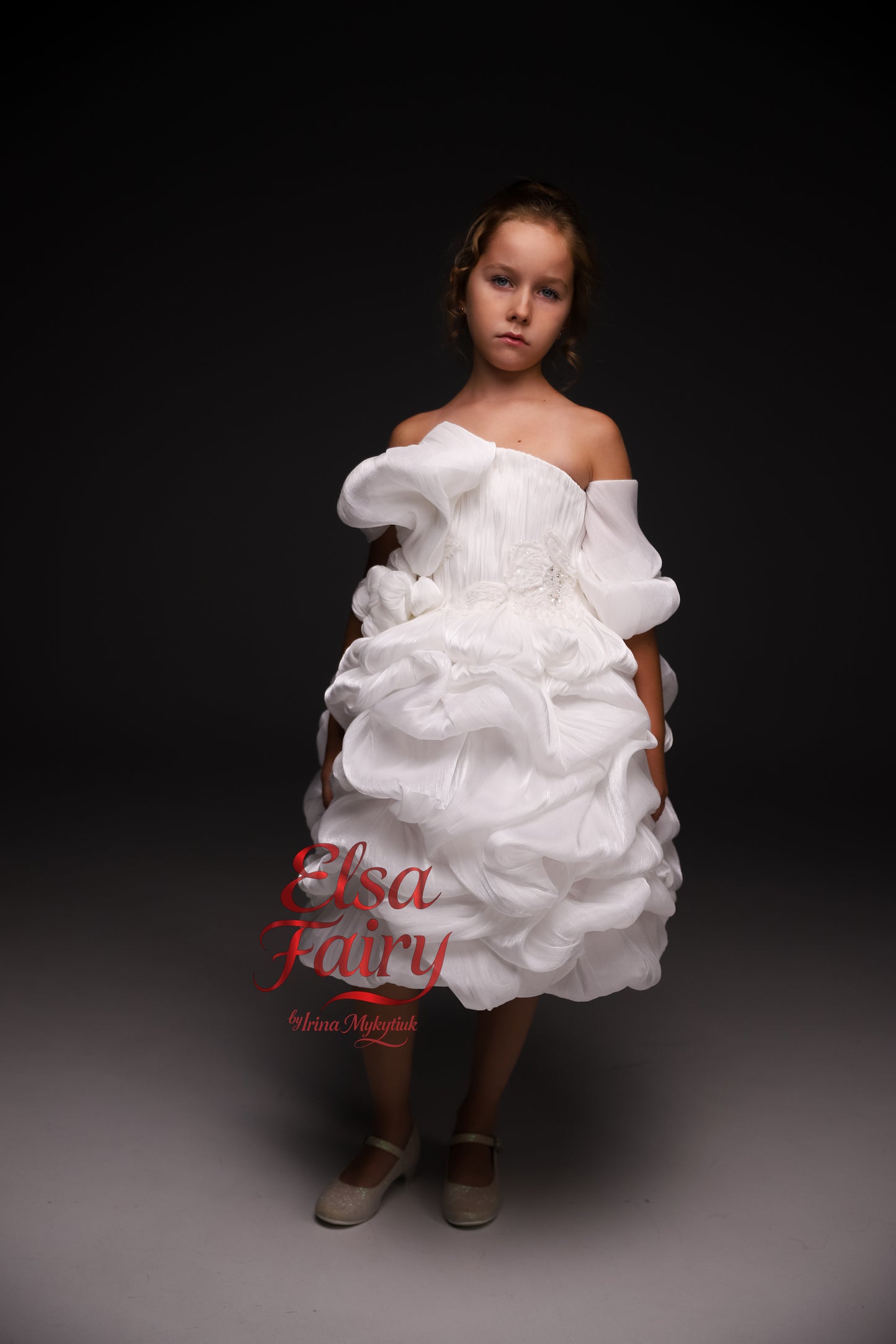 White couture cocktail dress, Pageant interview dress, Birthday Girl Dress, Flower Girl Dress, Wedding guest Dress, Graduation dress