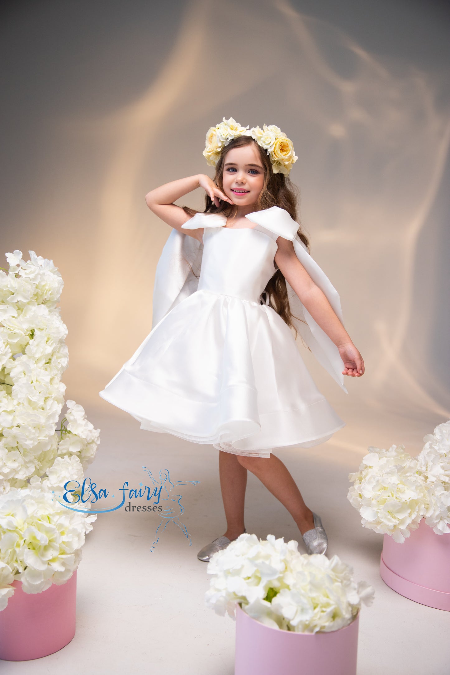 Organza Flower Girl Dress, Birthday Girl Dress, Wedding guest Dress, Toddler Dress, Birthday dress, Baby frock, junior bridesmaid gown