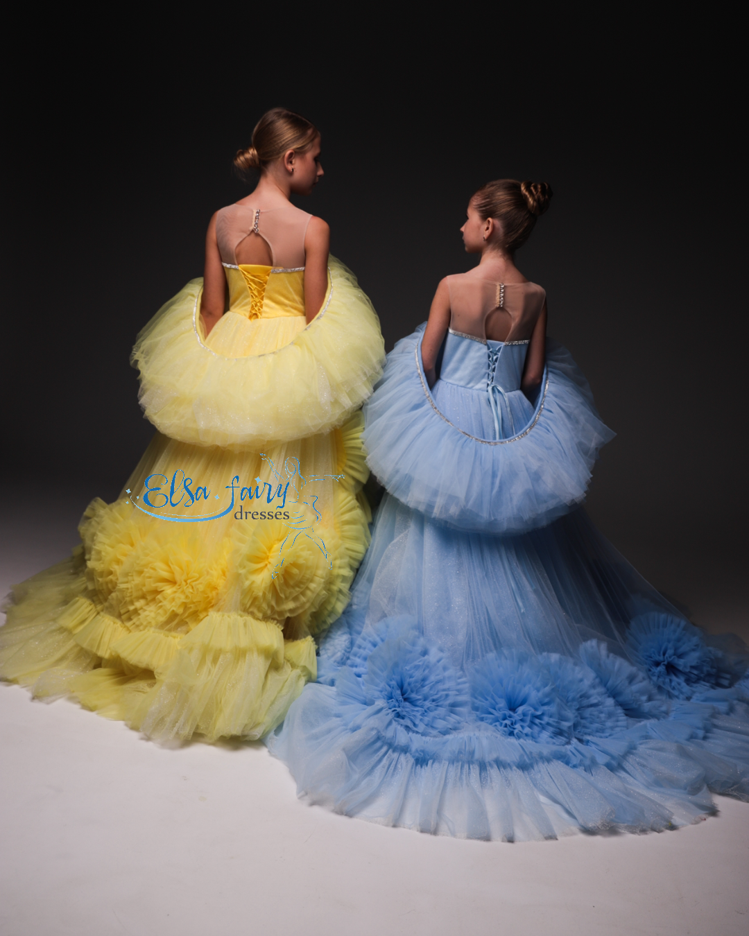 Blue special occasion dress, Pageant ball evening gown, Birthday Girl Dress, Flower Girl Dress, Wedding guest Dress, Girl Birthday Dress, junior bridesmaid gown