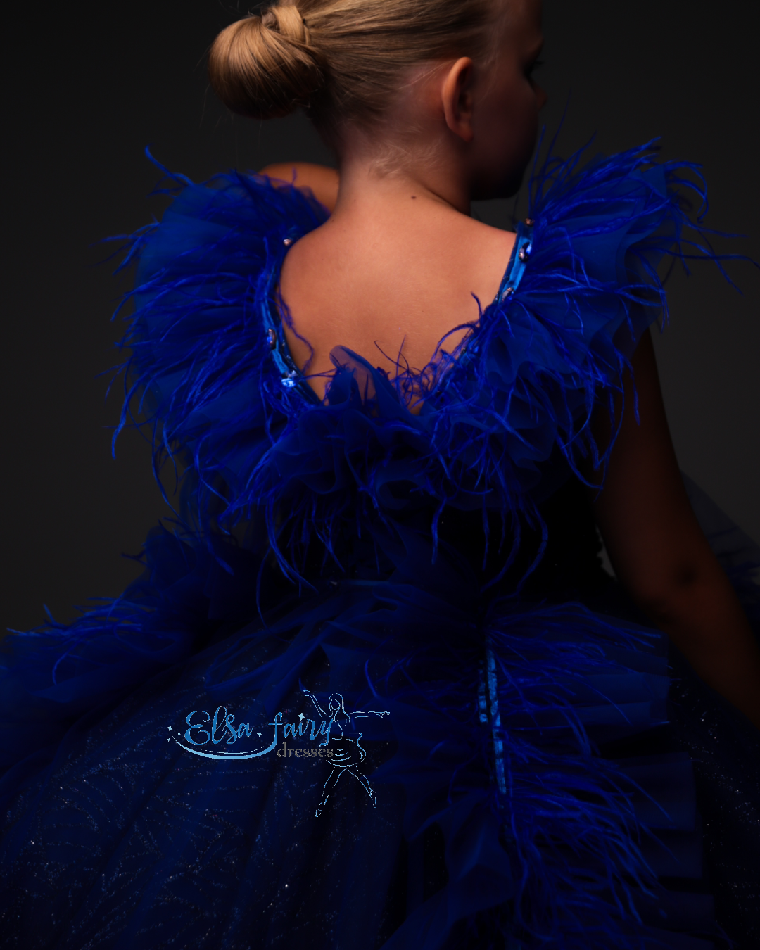 Royal Blue Gala evening gown, Pageant ball gown, Birthday Girl Dress, Flower Girl Dress, Wedding guest Dress, Girl Birthday Dress, junior bridesmaid gown