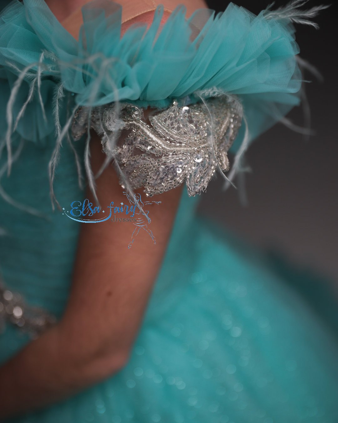 Exclusive Gala evening gown, Pageant ball gown, Birthday Girl Dress, Flower Girl Dress, Wedding guest Dress, Special Occasions gown, junior bridesmaid dress