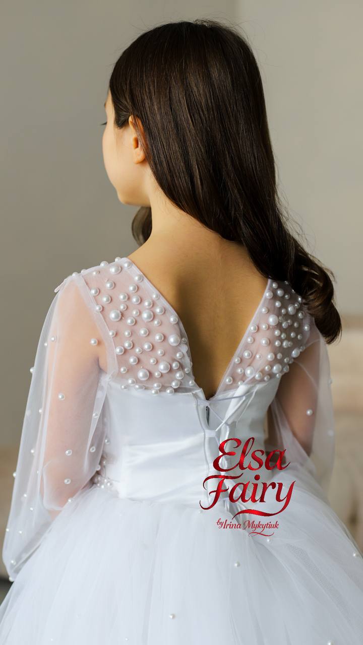 First communion & Baptism dress, satin flower girl dress, wedding guest dress, Bridesmaids dress, holy communion gown (Copy)