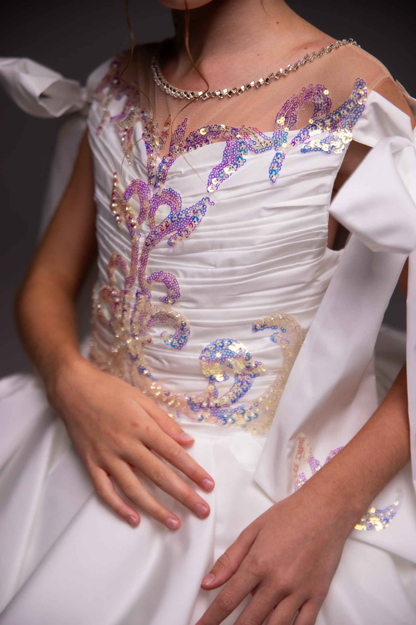 White cocktail dress, Birthday Girl Dress, Pageant Interview Dress