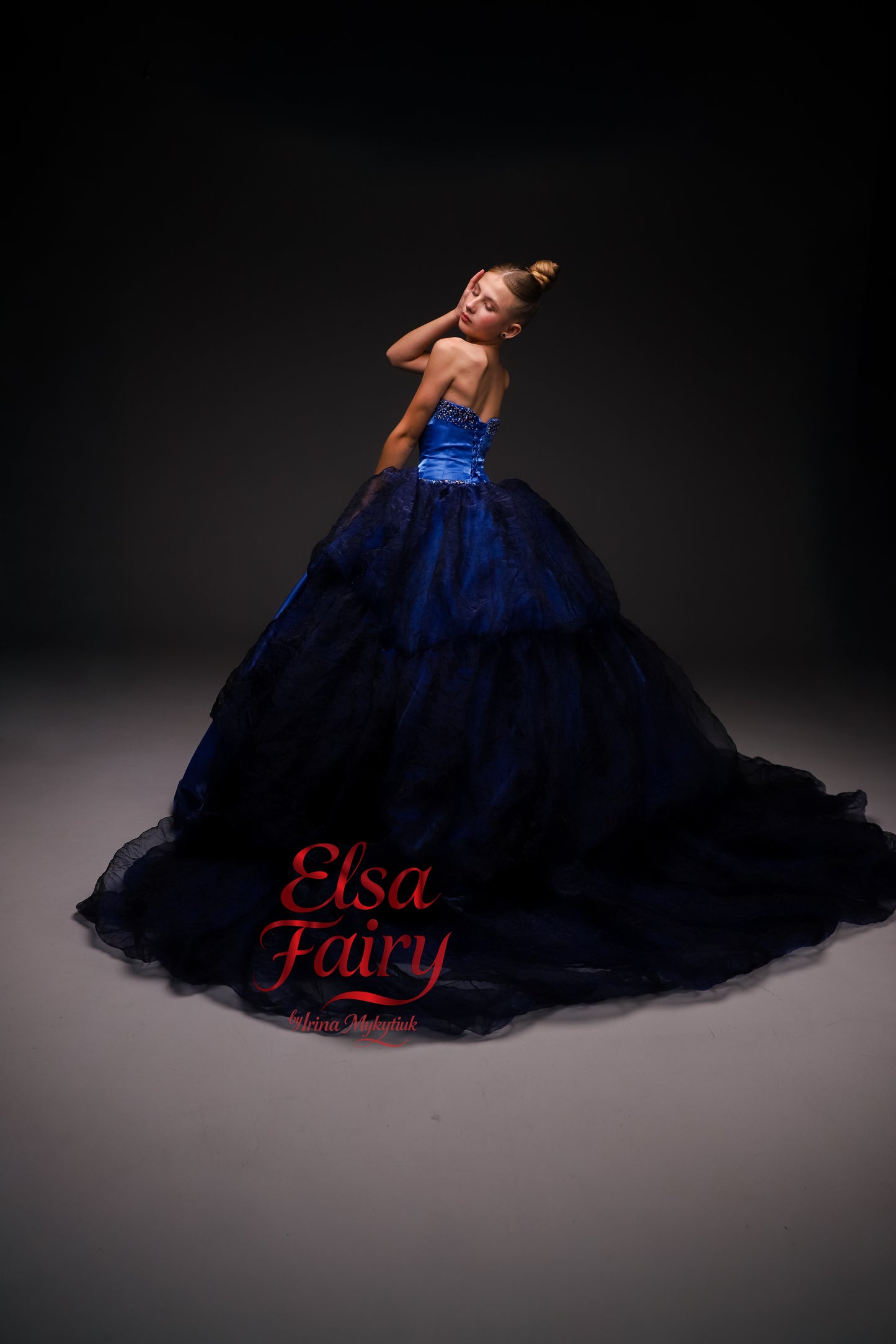 Royal Blue Gala evening gown, Sweet 16 dress, Pageant ball gown, Wedding Guest Dress, Girl Birthday Dress