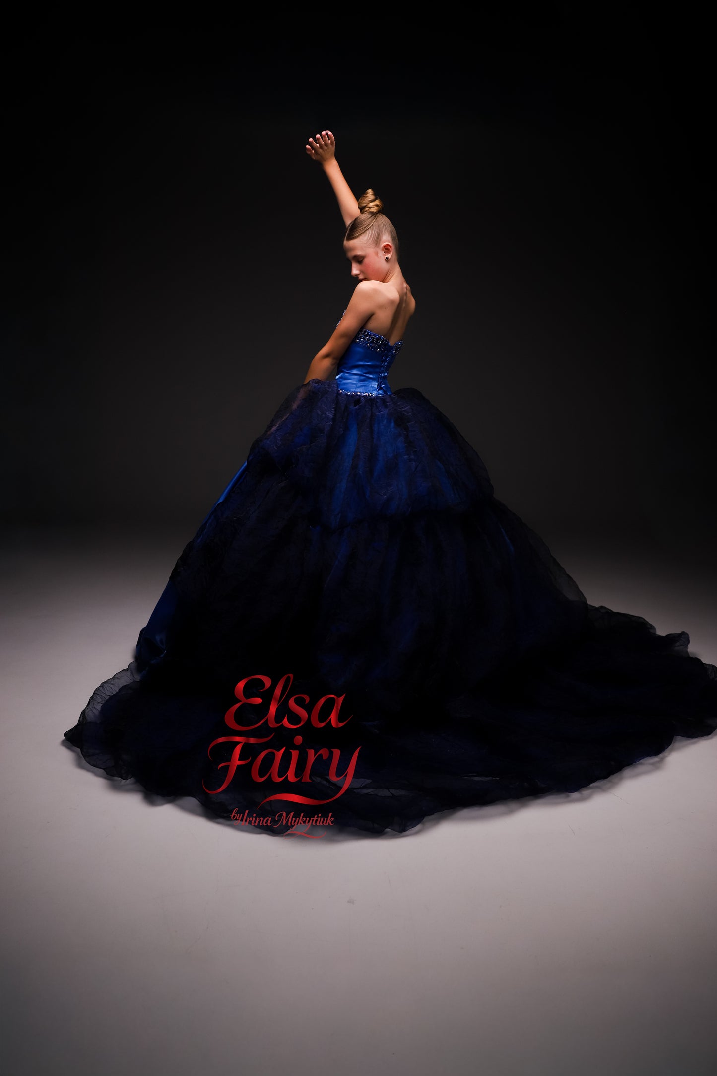 Royal Blue Gala evening gown, Pageant ball gown, Wedding guest Dress & Sweet 16teen gown.