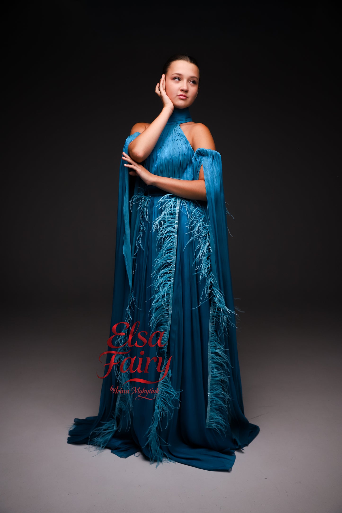 Royal Blue evening gown, Sweet 16 dress, Pageant gown, Wedding Guest Dress, Girl Birthday Dress