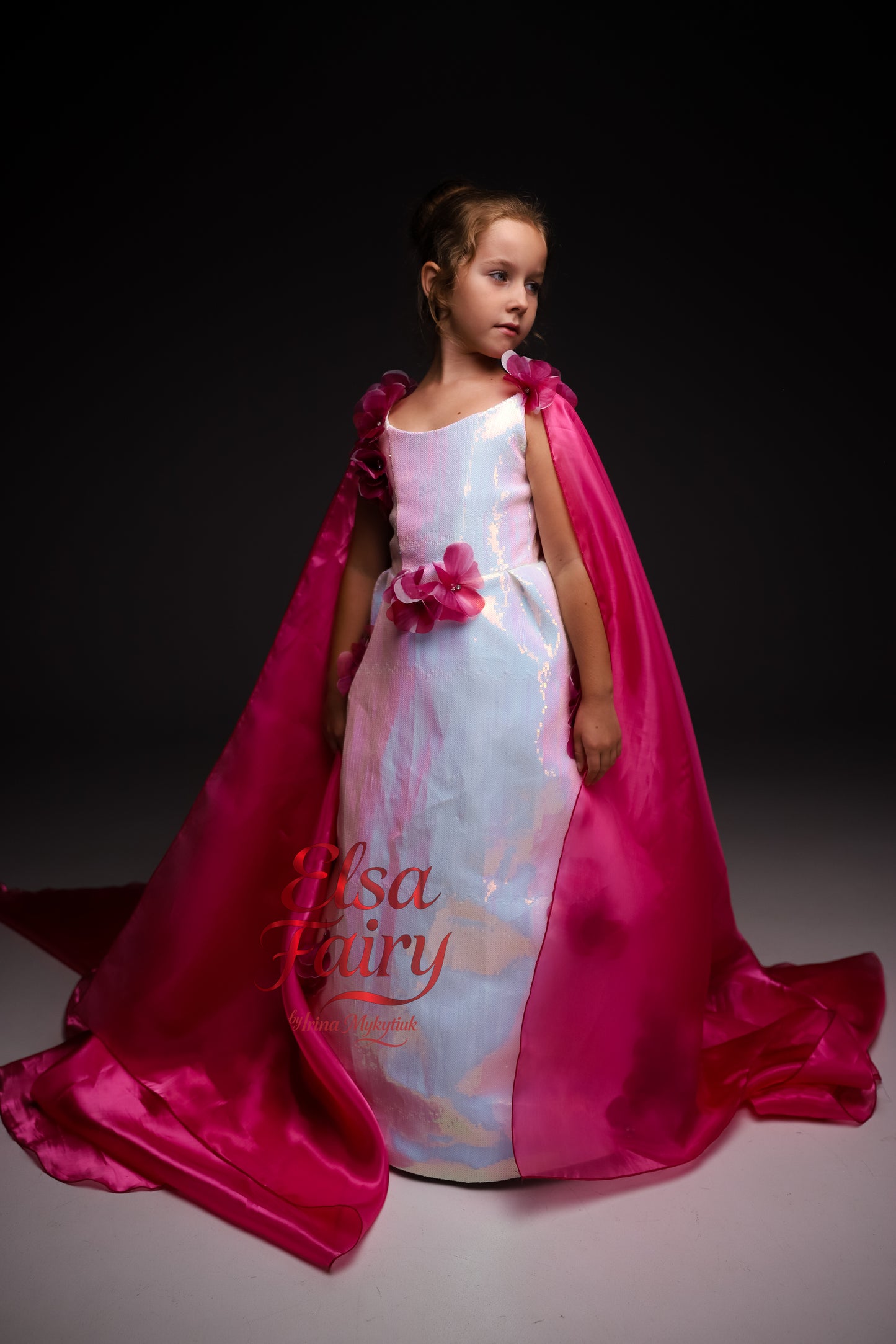 White couture special occasion dress, Pageant gown, Birthday Girl Dress, Flower Girl Dress, Wedding guest Dress, junior bridesmaid gown