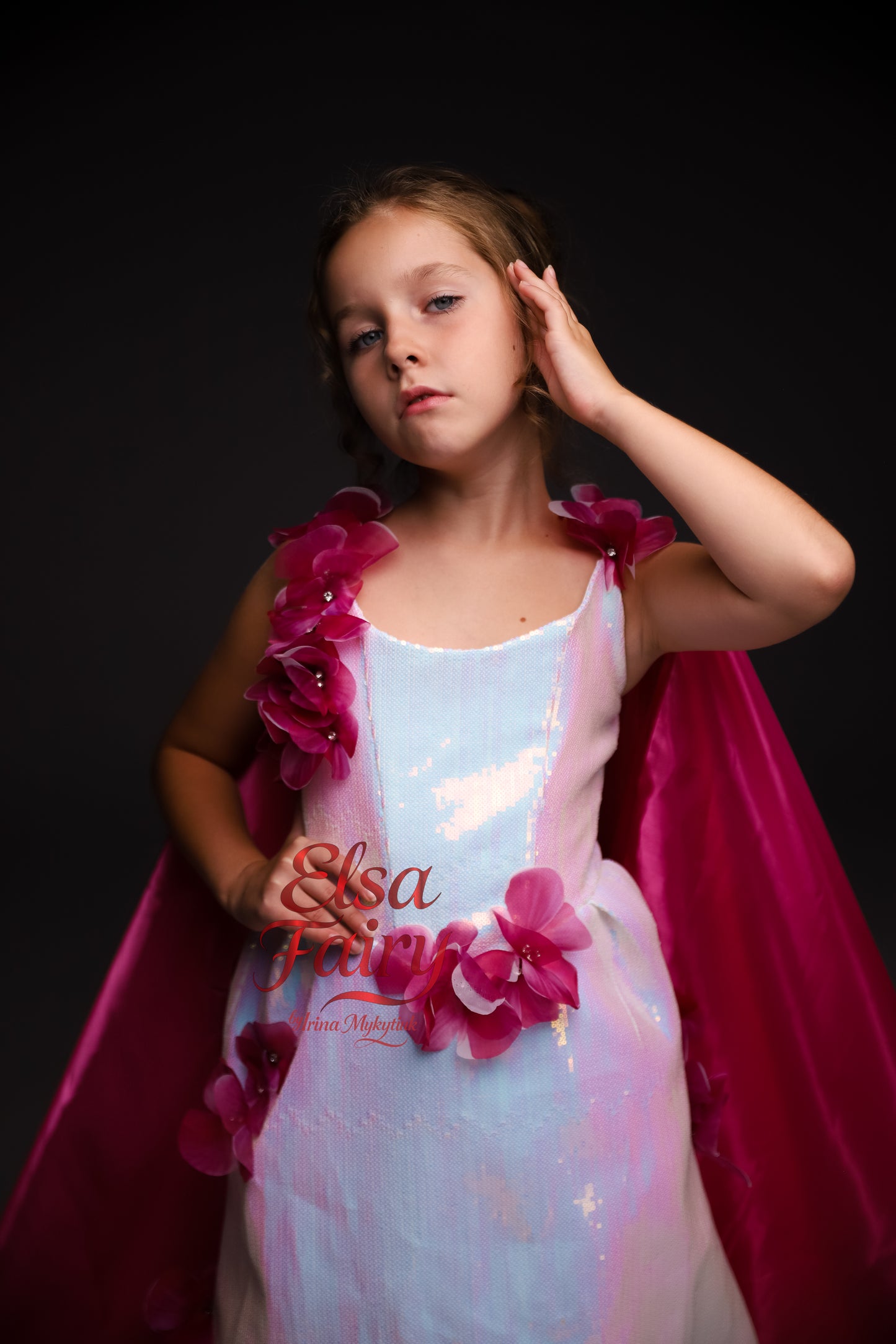 White couture special occasion dress, Pageant gown, Birthday Girl Dress, Flower Girl Dress, Wedding guest Dress, junior bridesmaid gown