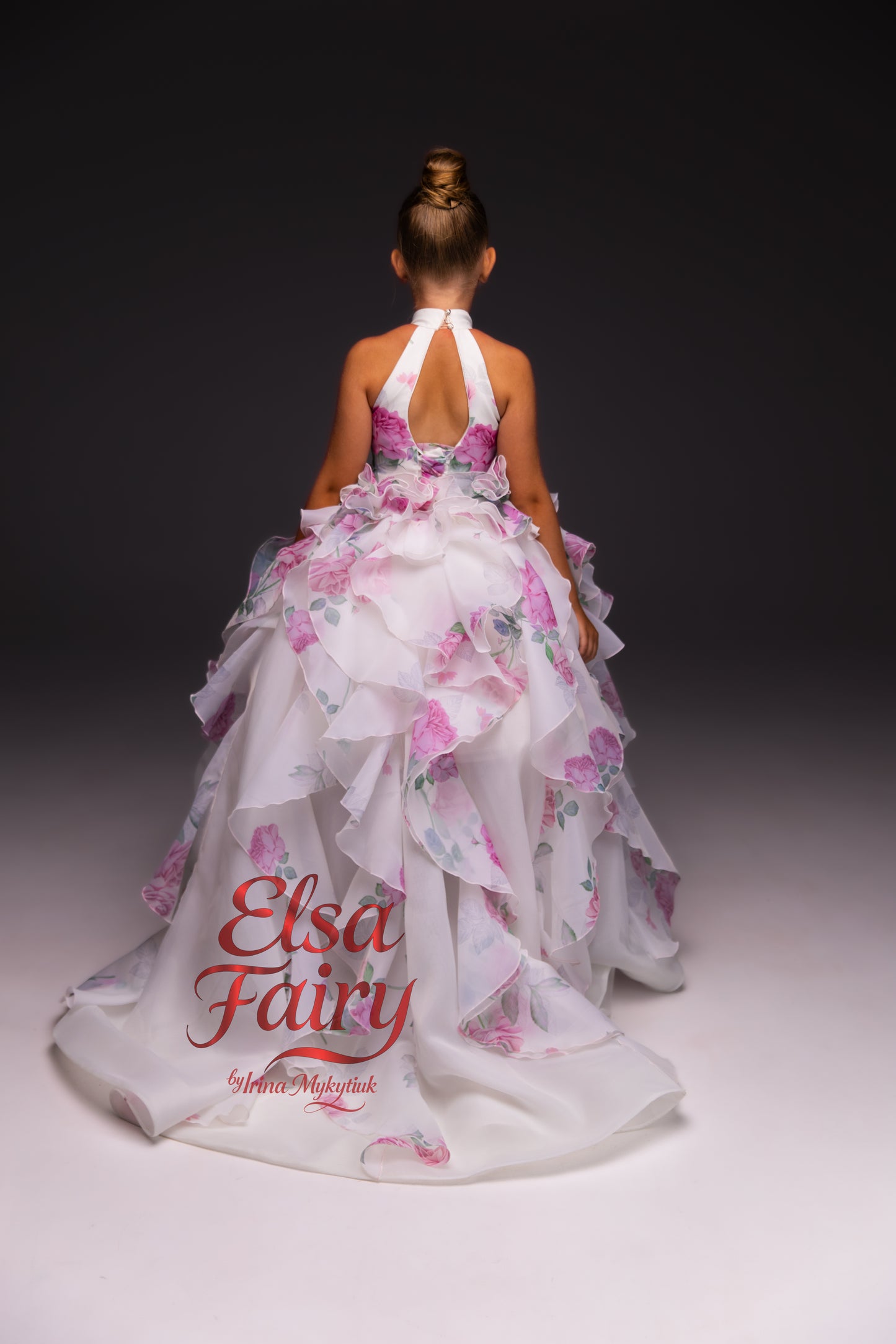 White organza couture special occasion dress, Pageant ball gown, Birthday Girl Dress, Flower Girl Dress, Wedding guest Dress, junior bridesmaid gown