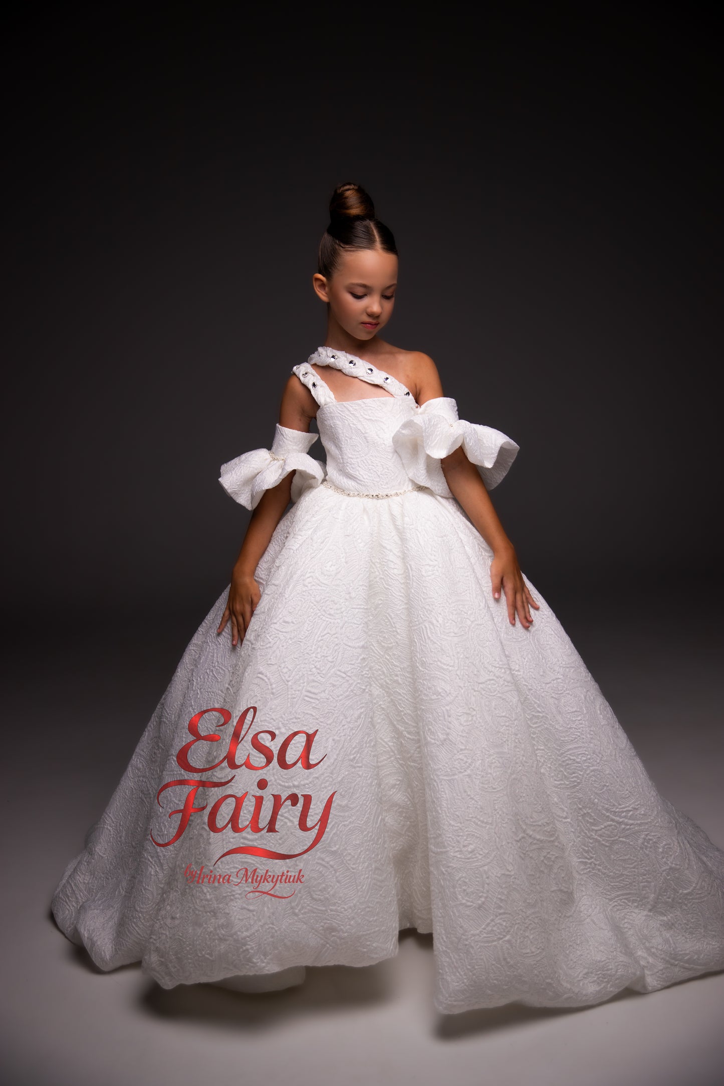 Gala evening gown, Pageant ball gown, Flower Girl Dress, Wedding guest Dress, Girl Birthday Dress, junior bridesmaid gown