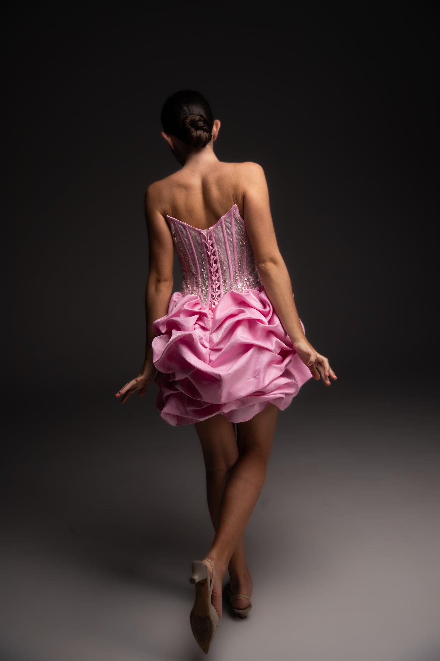 Pink Cocktail dress, Prom Dress, Wedding guest Dress, Pageant Interview Dress