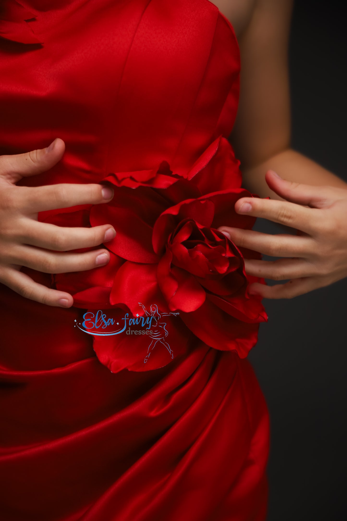 Red Cocktail Gown, Prom Dress, Wedding guest Dress, Pageant Interview Dress