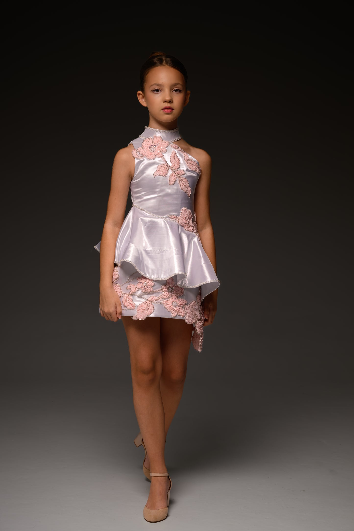 White lace cocktail dress, Birthday Girl Dress, Pageant Interview Dress