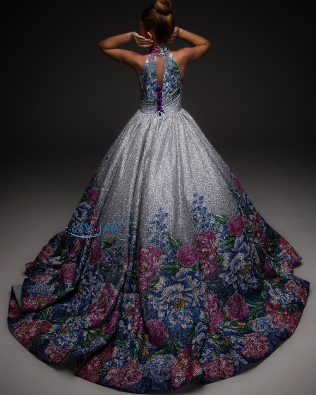 Gala evening gown, Pageant ball gown, Flower Girl Dress, Wedding guest Dress, Girl Birthday Dress, junior bridesmaid gown